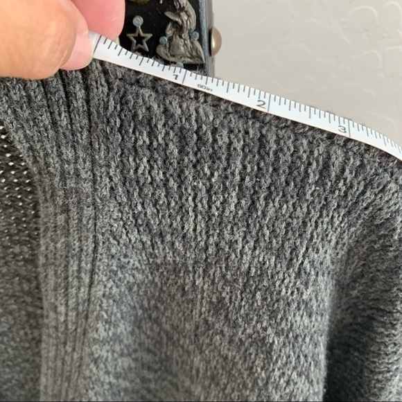 Lauren Ralph Lauren Gray Cardigan Sweater S - Picture 6 of 6